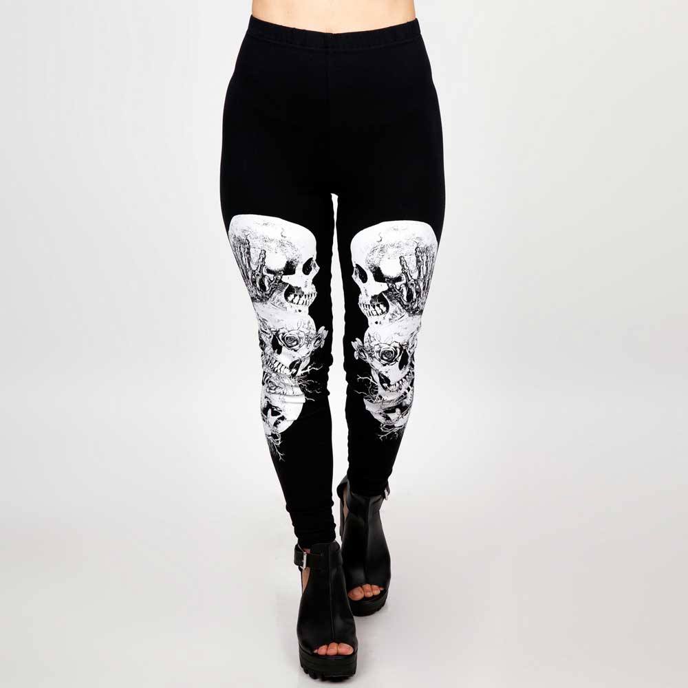 Jawbreaker - Still evil Leggings - Noir/Blanc Product image
